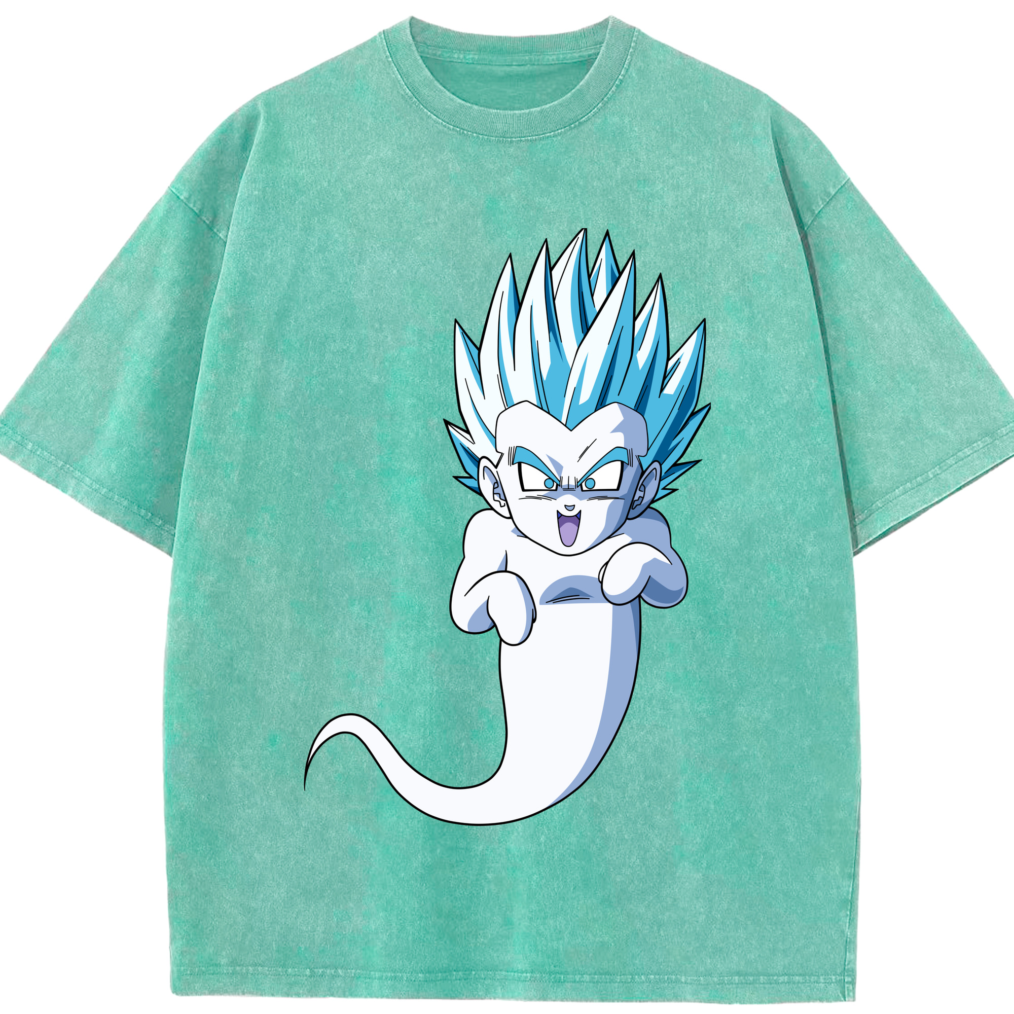 （画像用） ドラゴンボール ベジット DRAGON BALL Vegetto 綿100% ヴィンテージ風 半袖Tシャツ（フロントプリント）